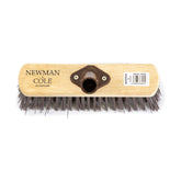 10" Newman and Cole Stiff PVC Broom Head with Plastic Socket